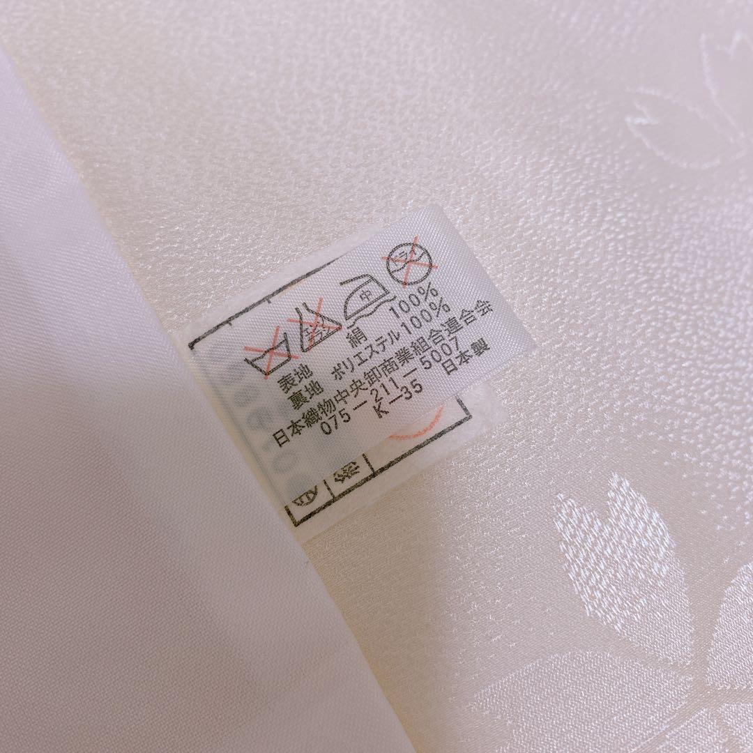 七五三 3歳 正絹 着物 被布 バッグ 草履 セット