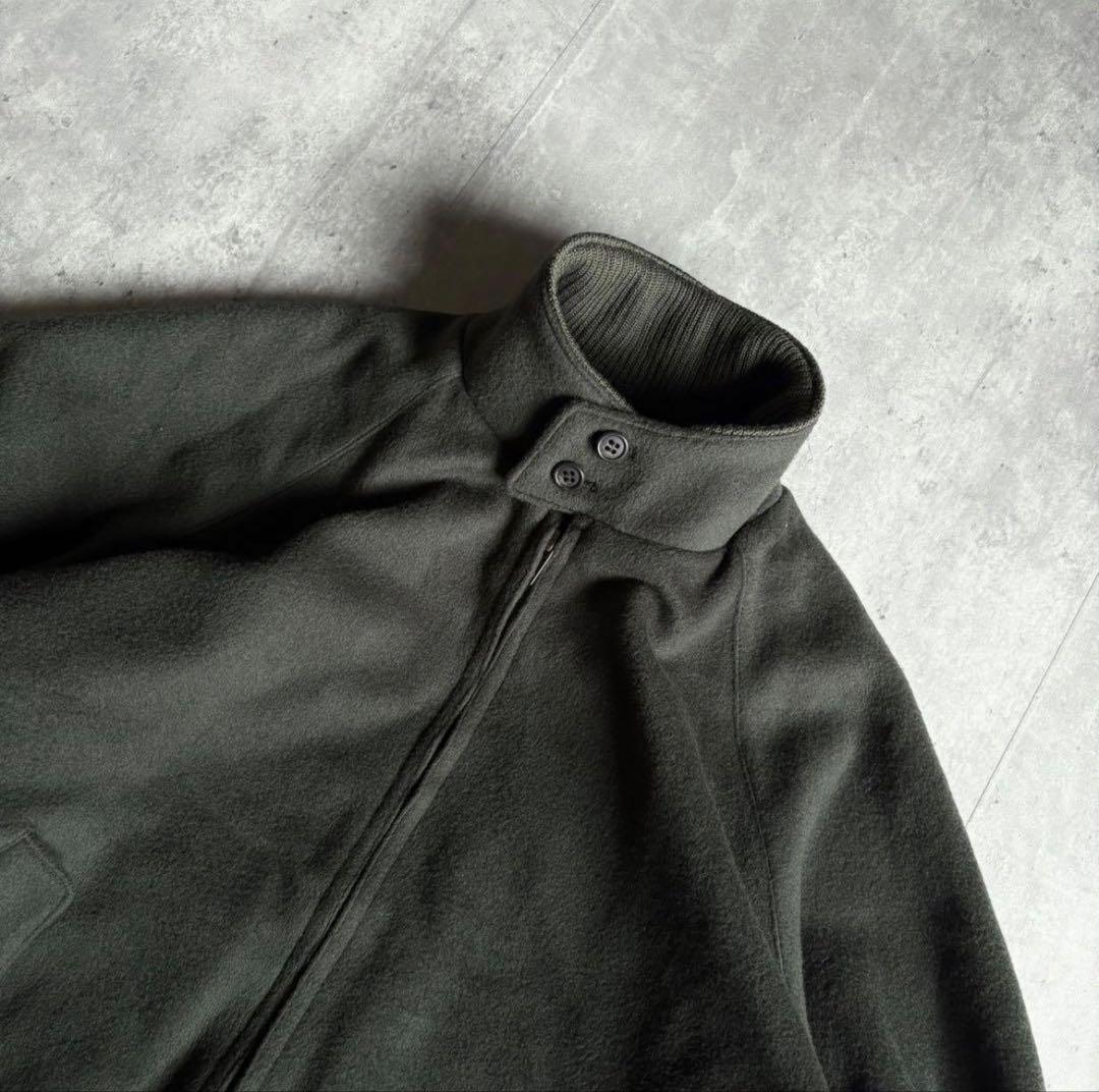 【90s BARACUTA】カシミア　G9 スイングトップ　裏地チェック　短丈