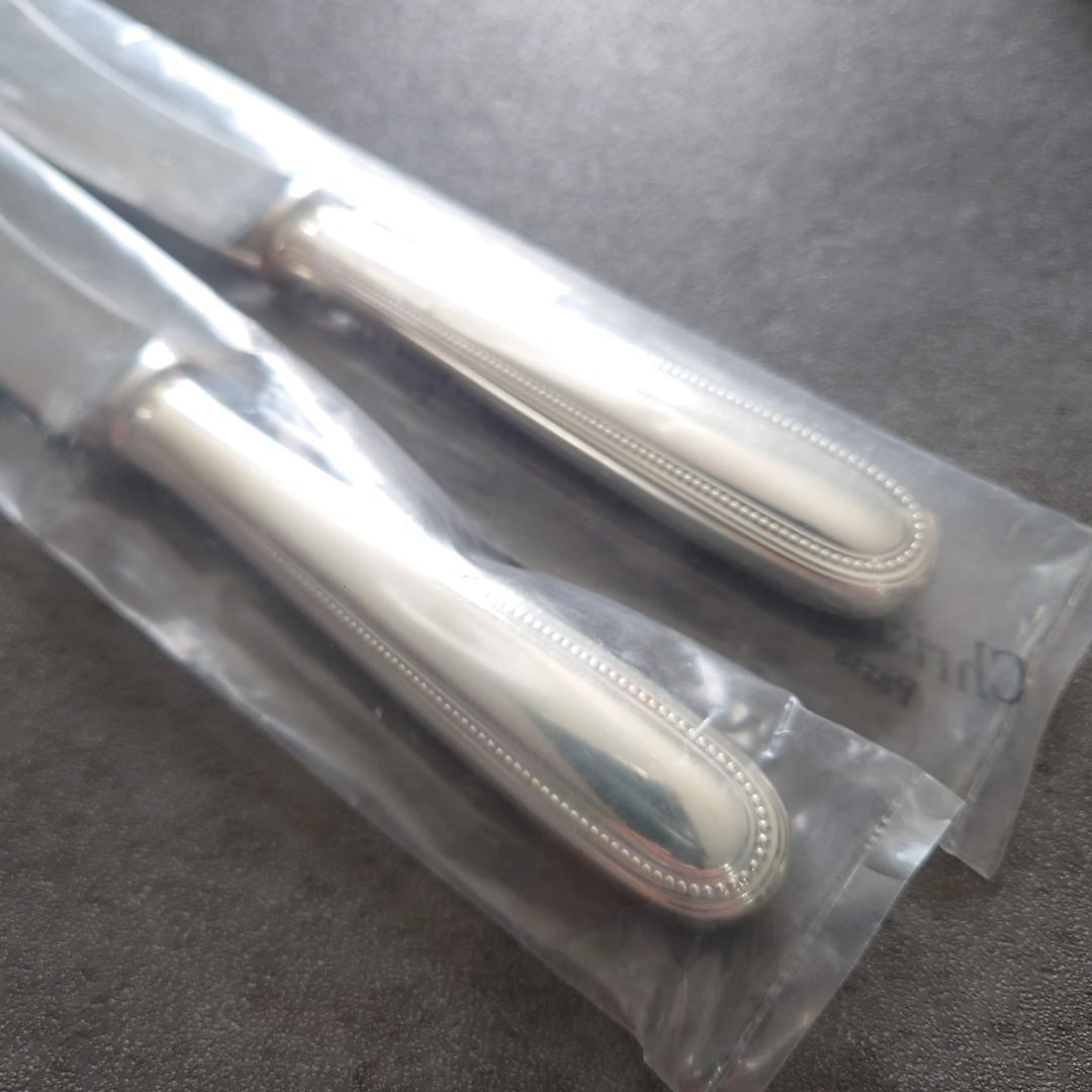 希少 クリストフル パール バターナイフ 未開封 2点