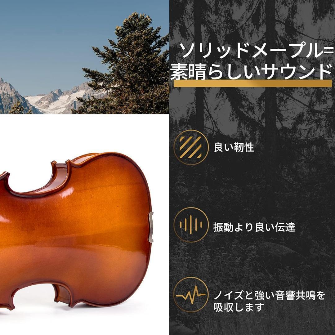 【M2145-134-100】バイオリン 初心者入門セット エクストラストリング