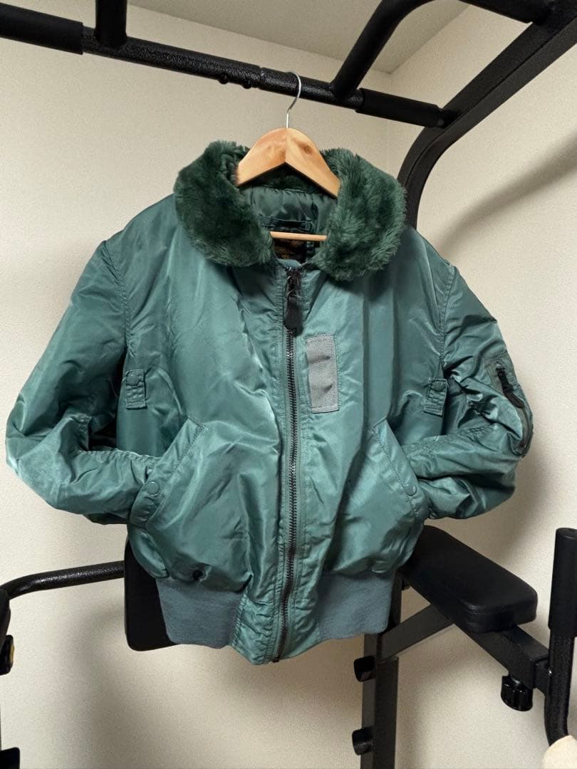 B-15D フライトジャケット アルファ usa製