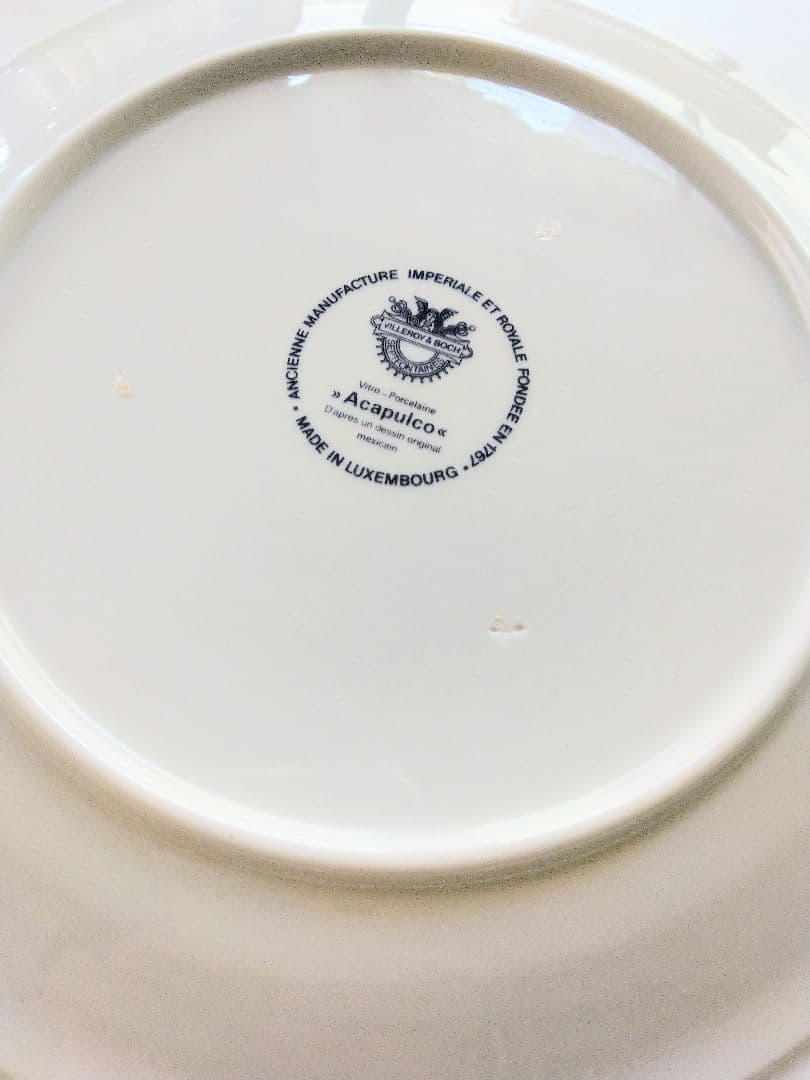 ビレロイ&ボッホ アカプルコ プレート 5枚セット VILLEROY&BOCH