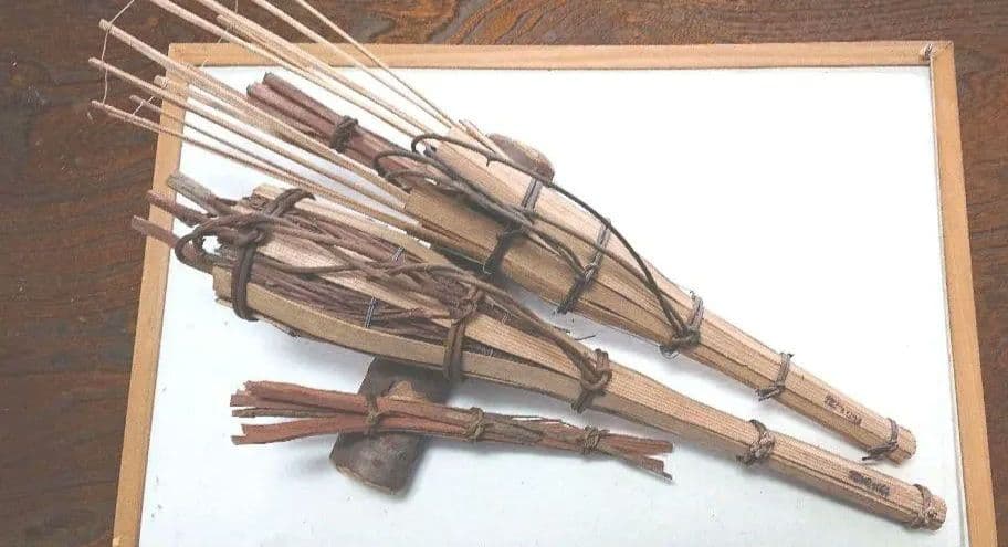 【希少】 京都奇祭 鞍馬火祭 ミニチュアたいまつ(神楽、大、手松)セット