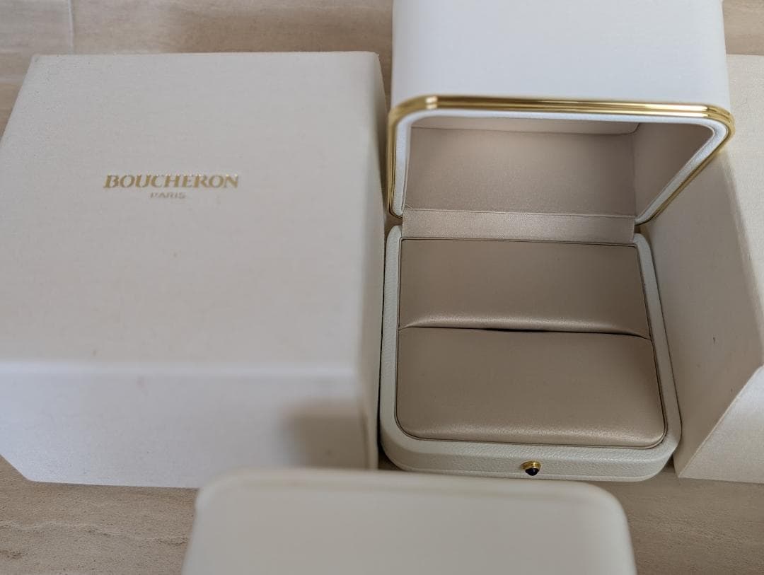 まとめ売り　Boucheron　ブシュロン　ネックレス　リング　空箱　ボックス