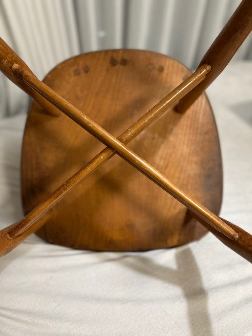 イギリスアーコール社ercolクロスバックチェアミッドセンチュリー アンティーク