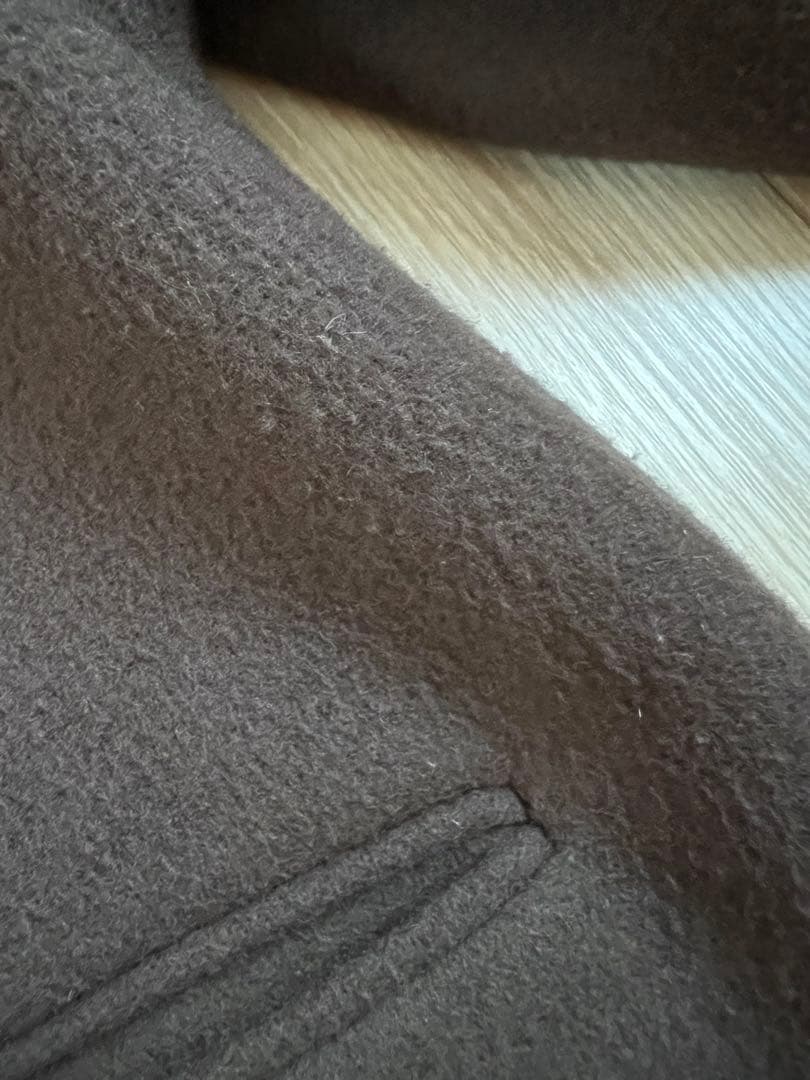 みつばちSLOBE IENA souple wool ダブルフェイスチェス