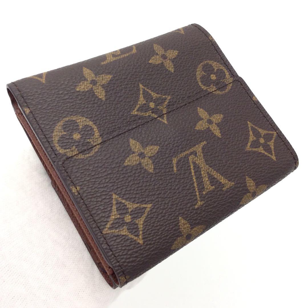 ルイヴィトン モノグラム 財布 Wホック ポルトモネ ビエ カルトクレディ