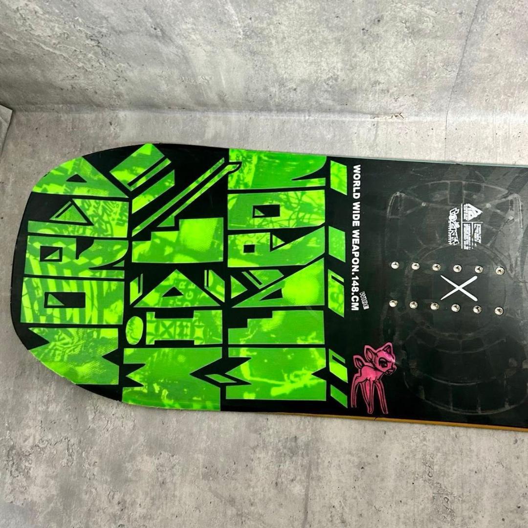 2点セット K2 WWW スノーボード レディース 板 148 スノボー