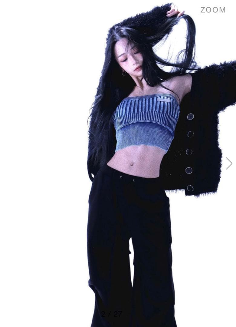 meltthelady rib tube tops チューブトップ ベアトップ