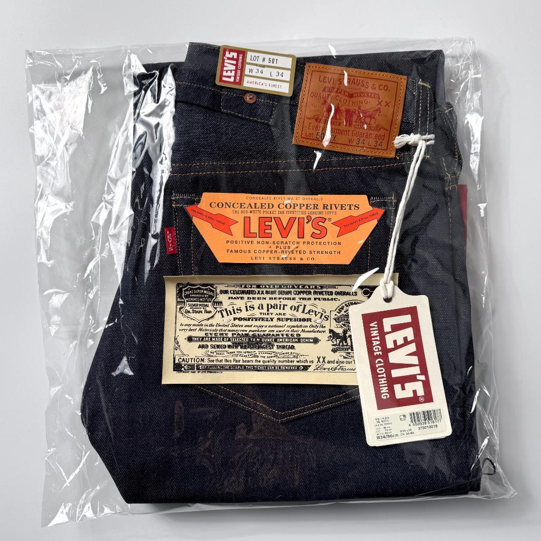 1937年モデル 37501-0018 34 34 BIG E 新品 未使用