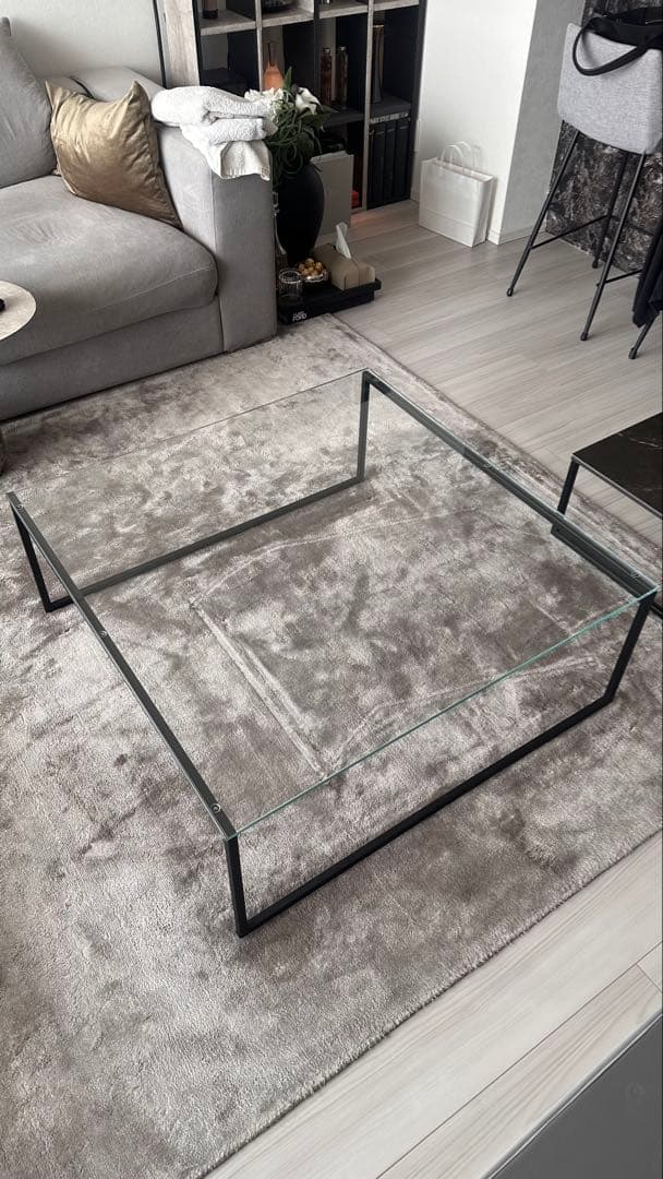 ［AYA］Lugo センターテーブル ガラス　ボーコンセプト