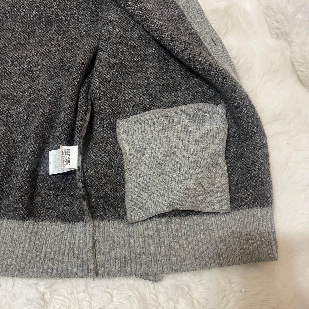 WACKO MARIA 24FW レオパード モヘヤカーディガン ワコマリア