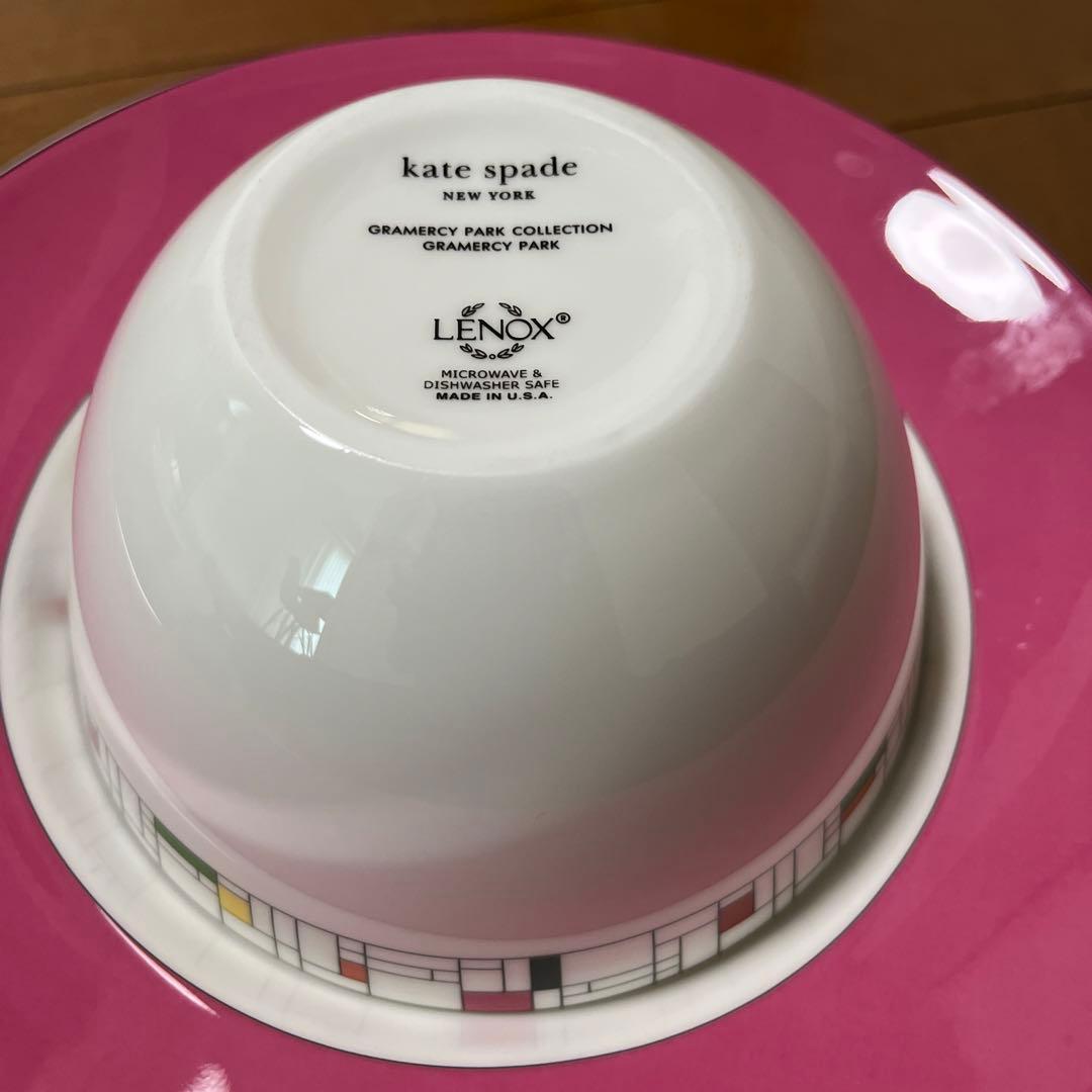 Kate spade ケイトスペードニューヨーク　プレート4枚　ボウル4個