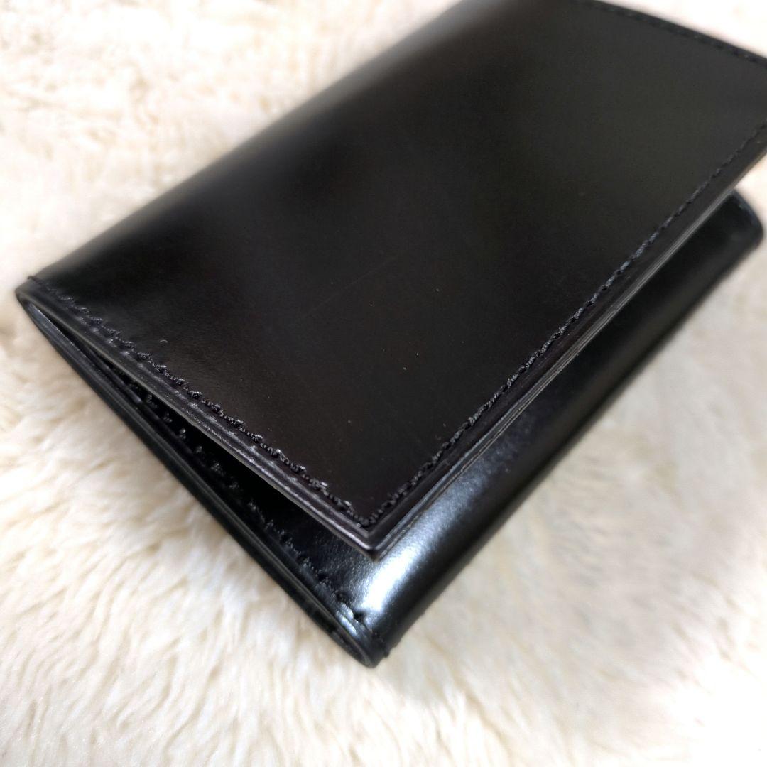 PRAIRIE　PRESSo Noir　プレッソ　ノワール　三つ折り財布