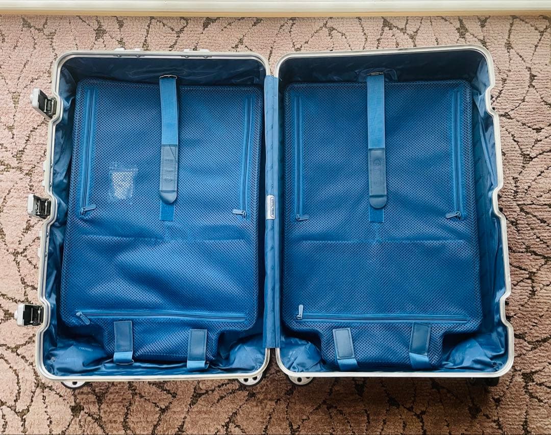 RIMOWA リモワ TOPAS トパーズ4輪 63L キャリーケース　シルバー