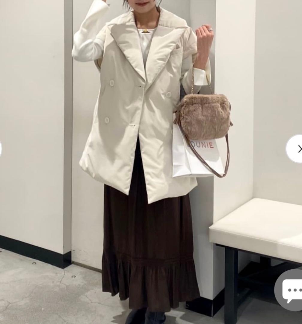 B*w様 LOUNIE サステナダウンPコート 36サイズ