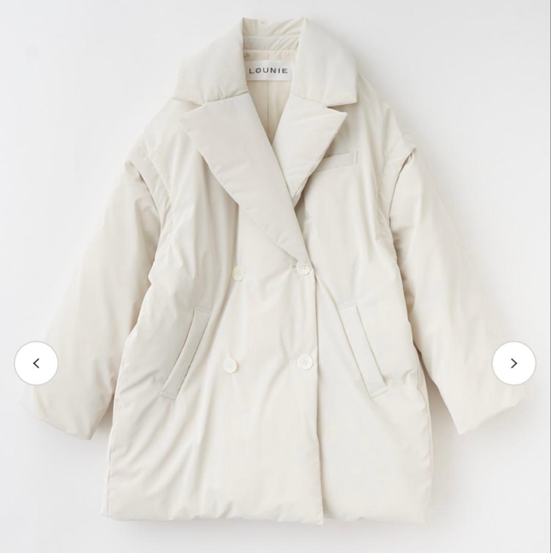 B*w様 LOUNIE サステナダウンPコート 36サイズ