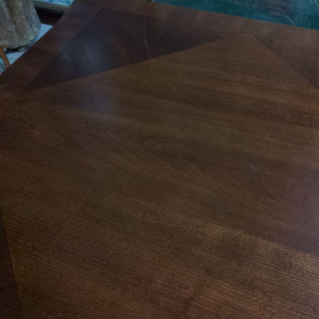 レア ビンテージ ★LANE レーン◆ USA製 センターテーブル 木製 木彫刻