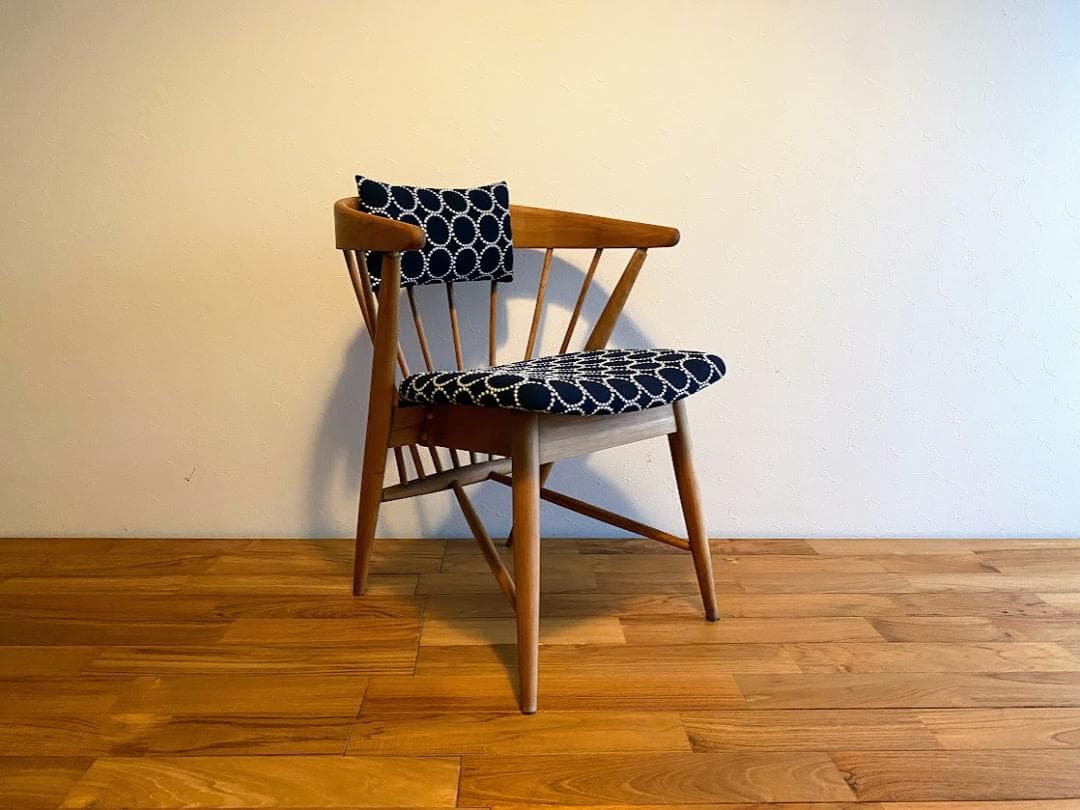 ヴィンテージ 飛騨産業 キツツキシリーズ ローガンチェア 仕上済②