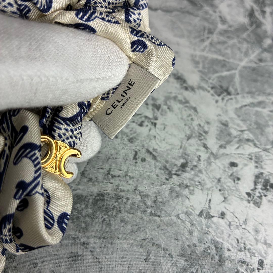 ✨CELINE✨　セリーヌ　シュシュ　ヘアゴム　マカダム