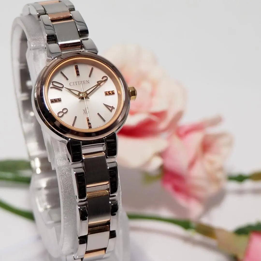 美品 シチズン XC クロスシー ソーラー レディース 腕時計 箱 F778