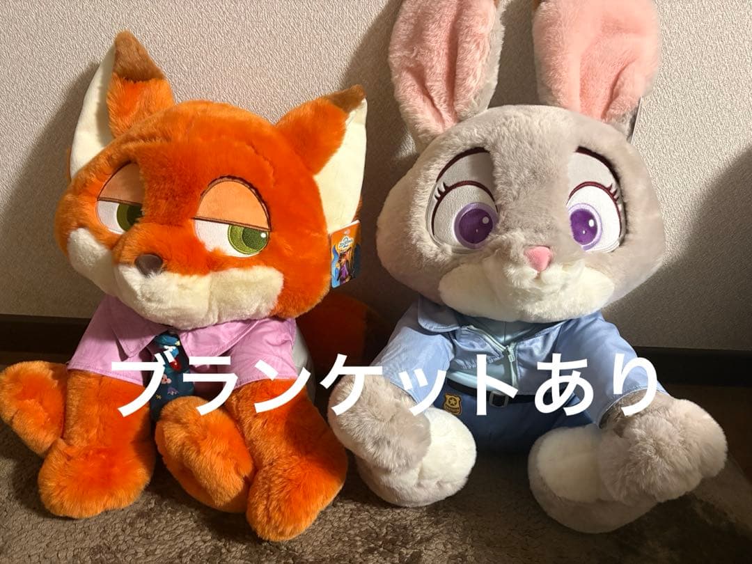 ズートピア2 ジュディ ニック ぬいぐるみ　コストコ