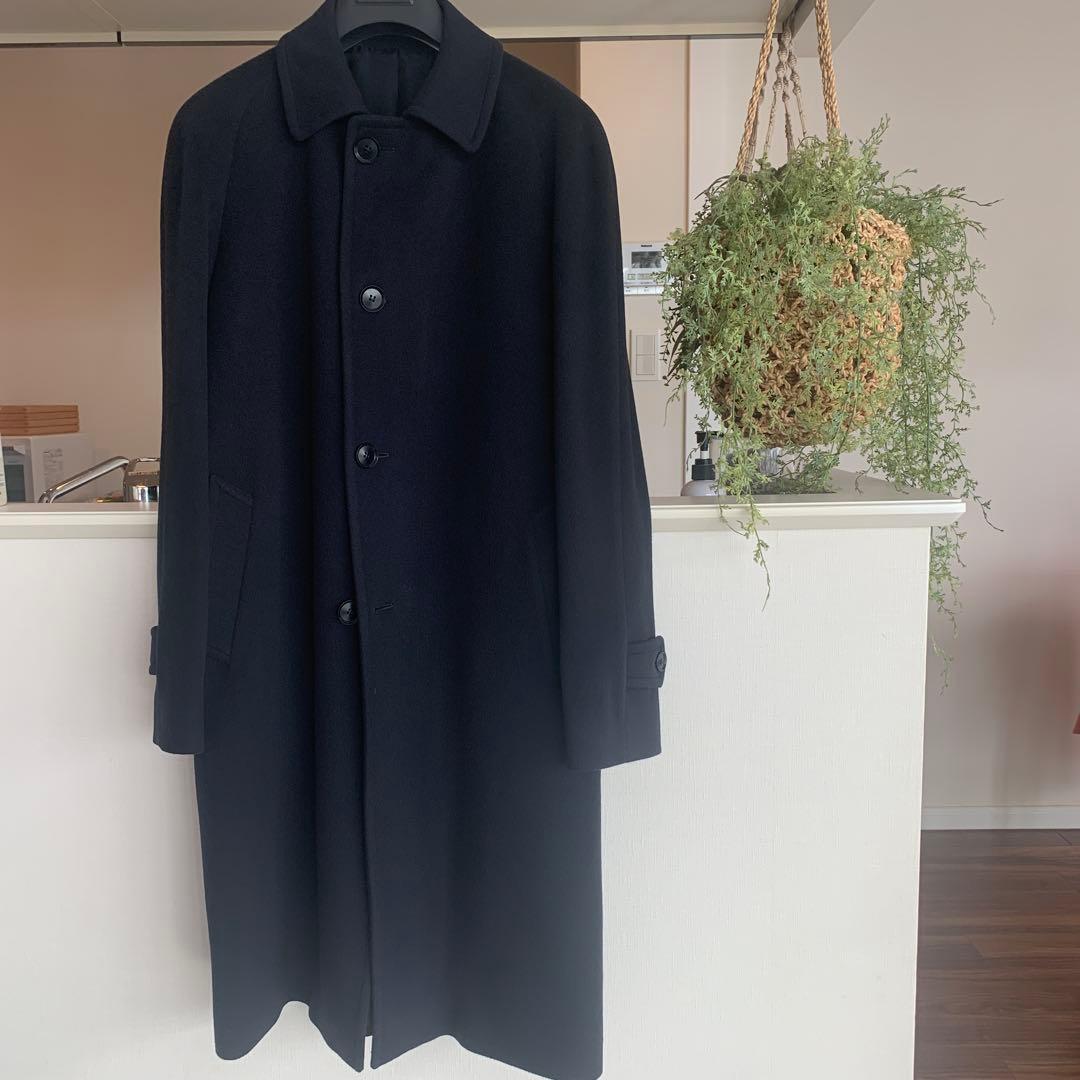 TAGLIATORE ステンカラーコート ネイビー　44