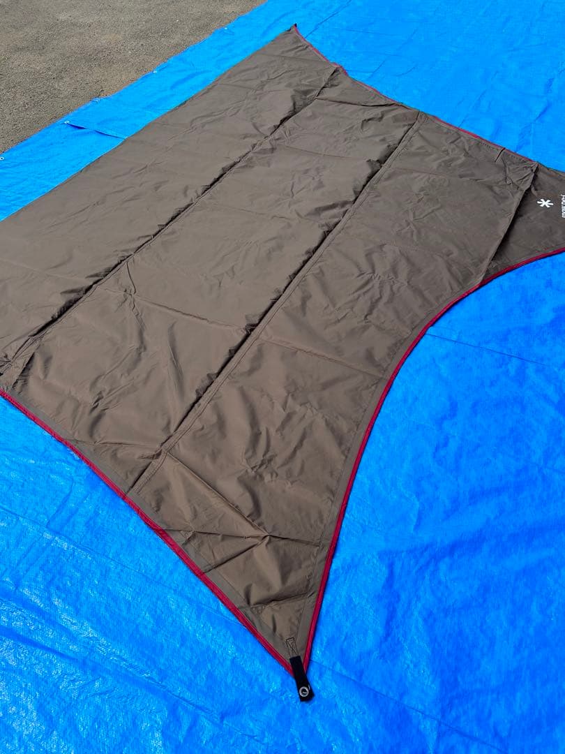 【美品】スノーピーク コネクトタープヘキサ グレー FES-265