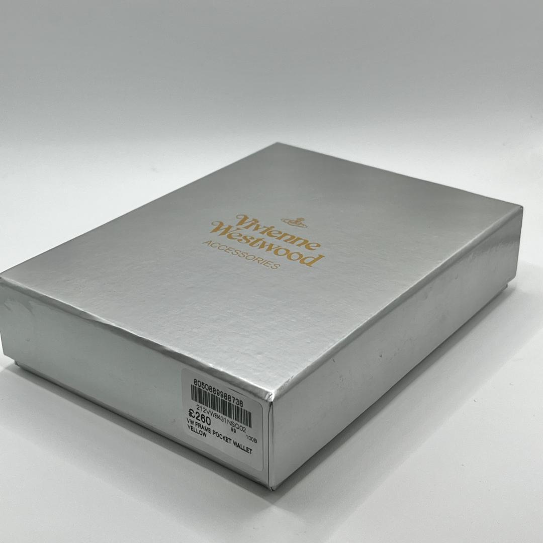 Vivienne Westwood 新品 折財布 黄色 イエロー 定番 がま口