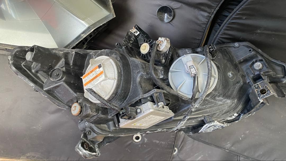 ホンダ インサイト ZE3 純正ヘッドライト 左右セット コーティング済み