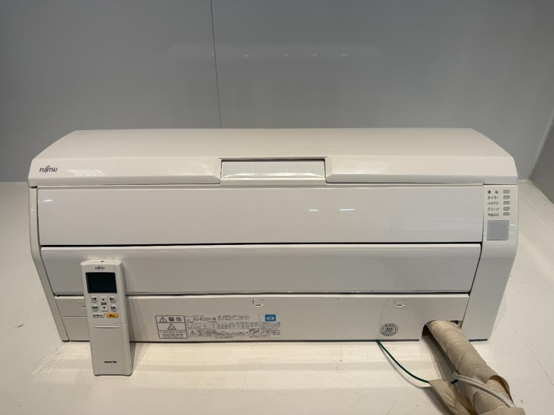 114　FUJITSU　2018年製エアコン　6～8畳用　分解洗浄済