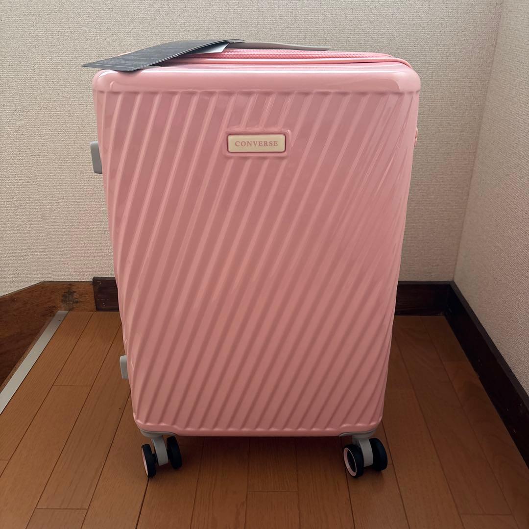 CONVERSE ピンク キャリーケース マリークヮント枕付き