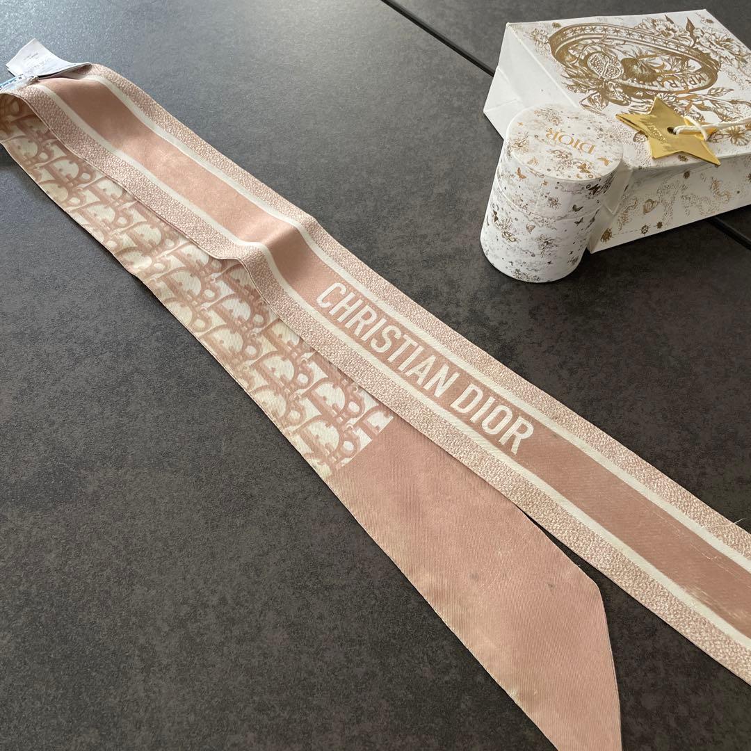 Dior ミッツァスカーフ ディオールオブリーグシルクツイル銀座正規店購入