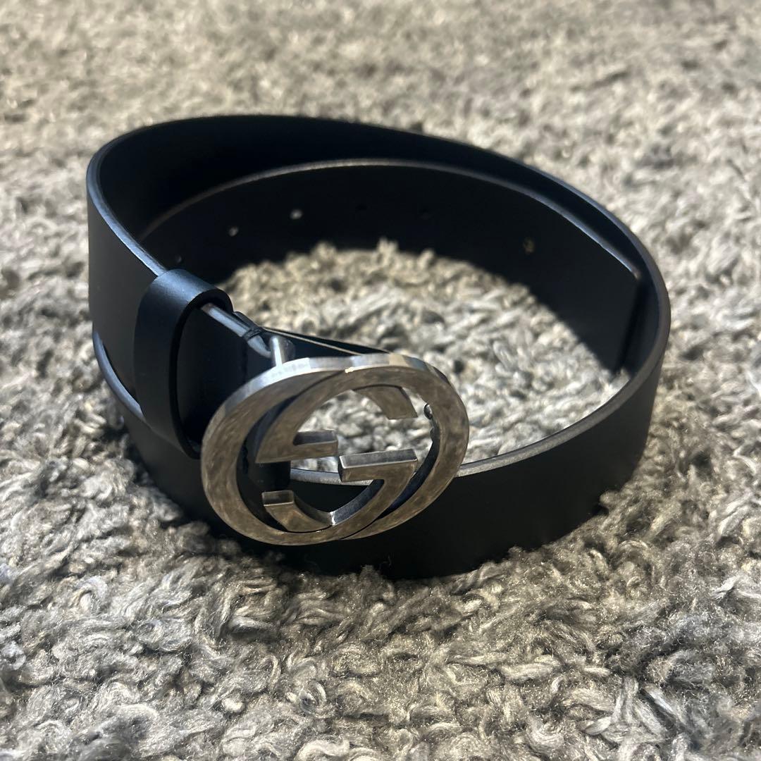 GUCCI グッチ　ベルト　ブラック