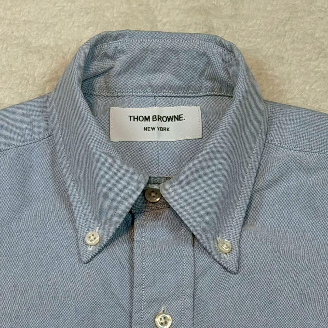 USA製 THOM BROWN ボタンダウンシャツ トリコロール アメカジ