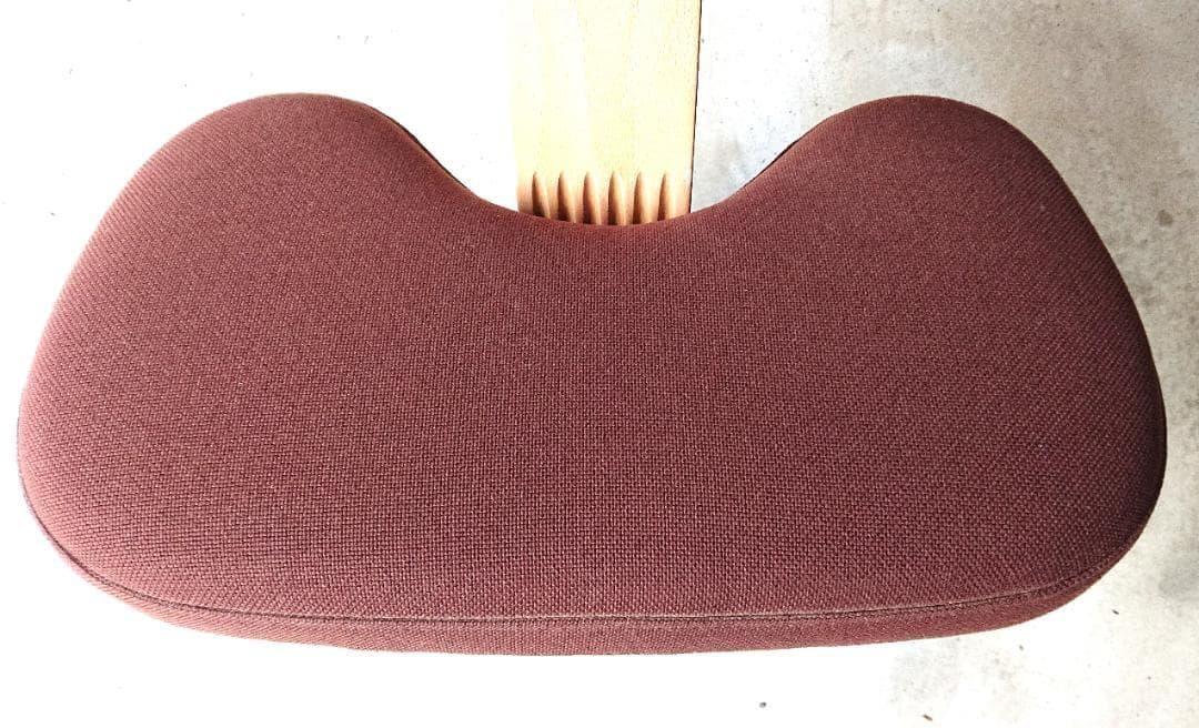 【美品】サカモトハウス バランスチェアイージー 　ショートバージョン　ブラウン