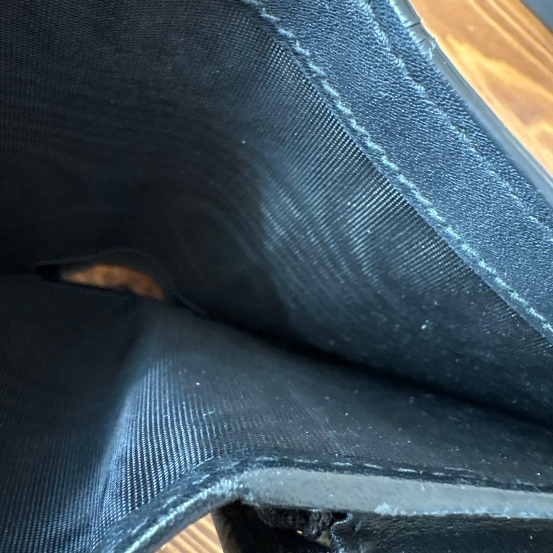 GUCCI GGパターン 二つ折りミニ財布ビー　ハチ