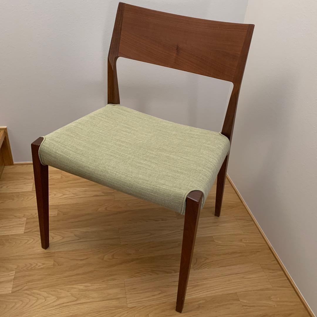 日進木工　Formsシリーズチェア　DDC-096　カバーリング　春夏カバー付属