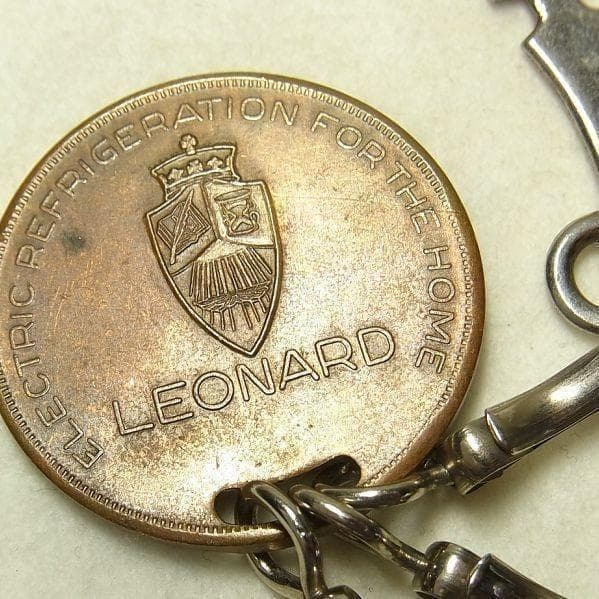 《k250》１９３３年 シカゴ万国博覧会 Leonard社 記念キーフォルダー