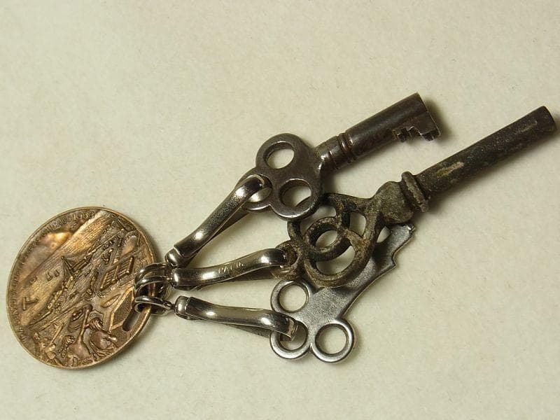 《k250》１９３３年 シカゴ万国博覧会 Leonard社 記念キーフォルダー