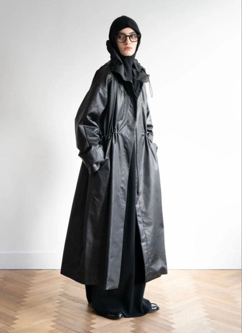 ジャケット・アウター IIROT Leather touch tech Coat