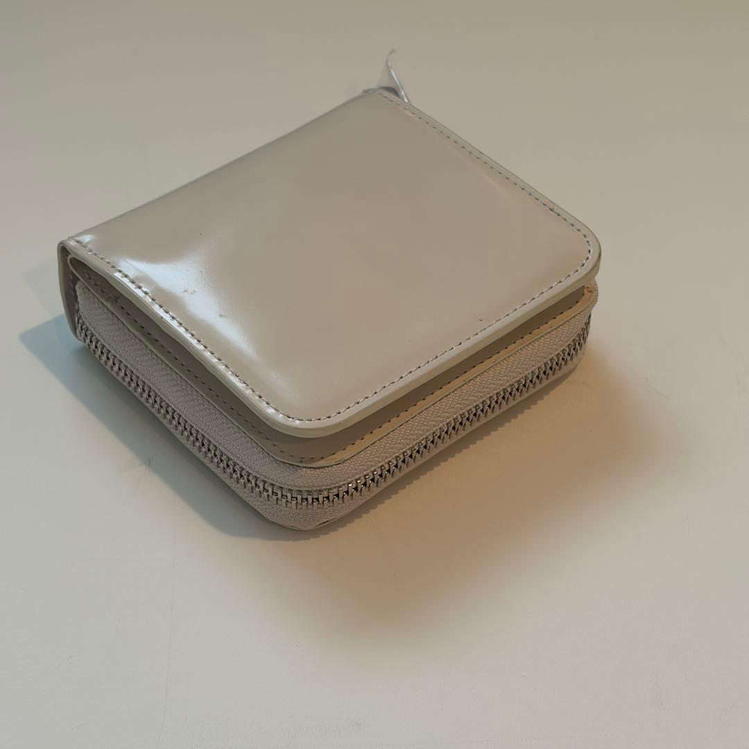 バインダー　ウォレット　アイボリー　韓国　貯金