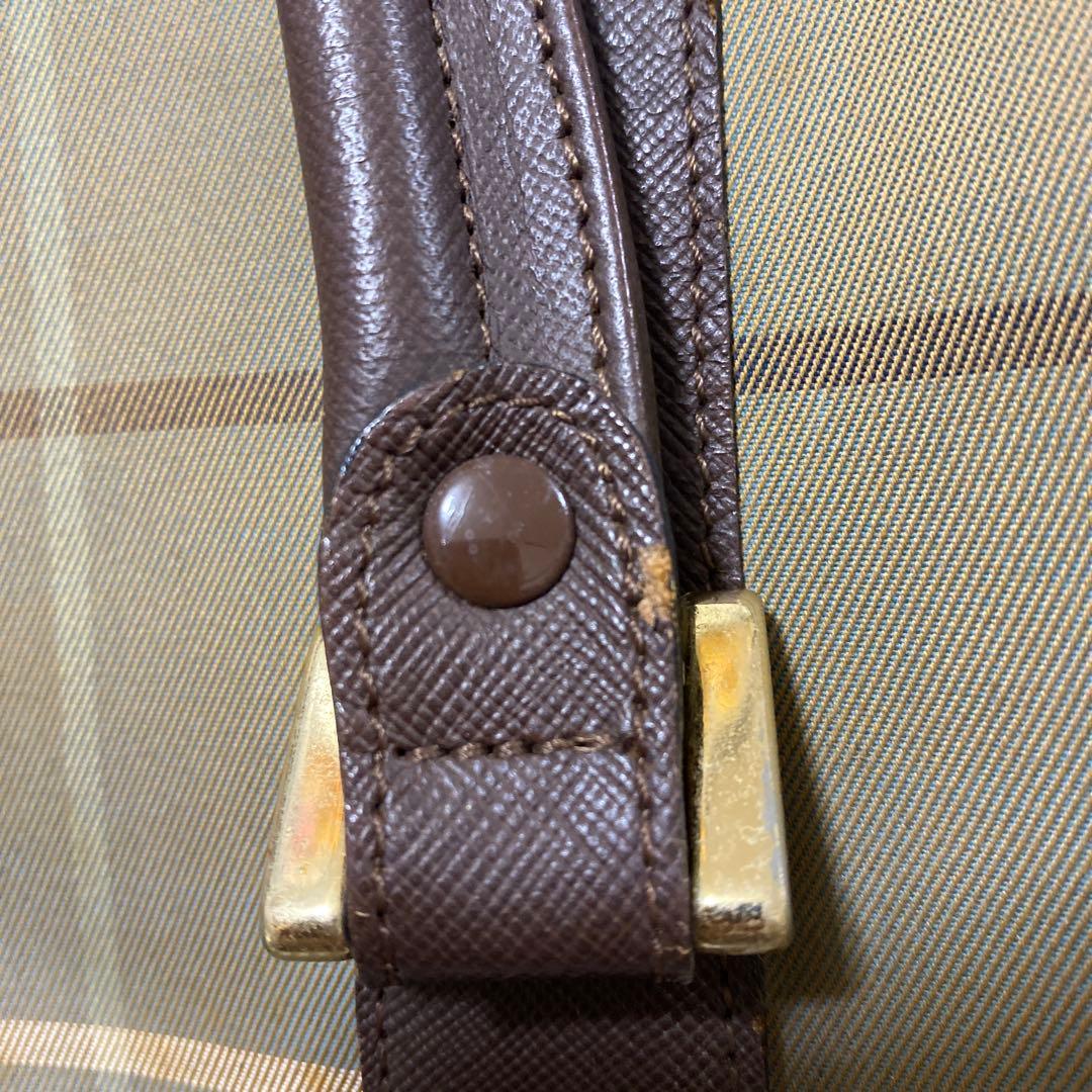 Burberrys/ボストン/バッグ/玉虫/ノヴァチェック/ビンテージ