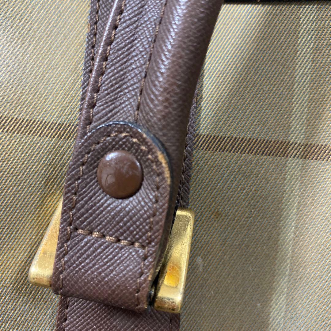 Burberrys/ボストン/バッグ/玉虫/ノヴァチェック/ビンテージ