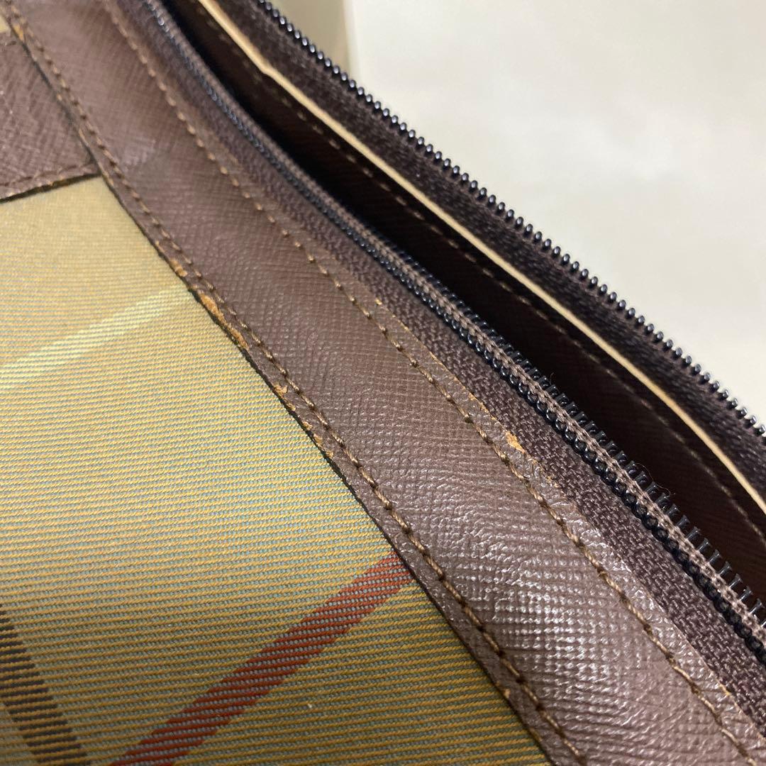 Burberrys/ボストン/バッグ/玉虫/ノヴァチェック/ビンテージ