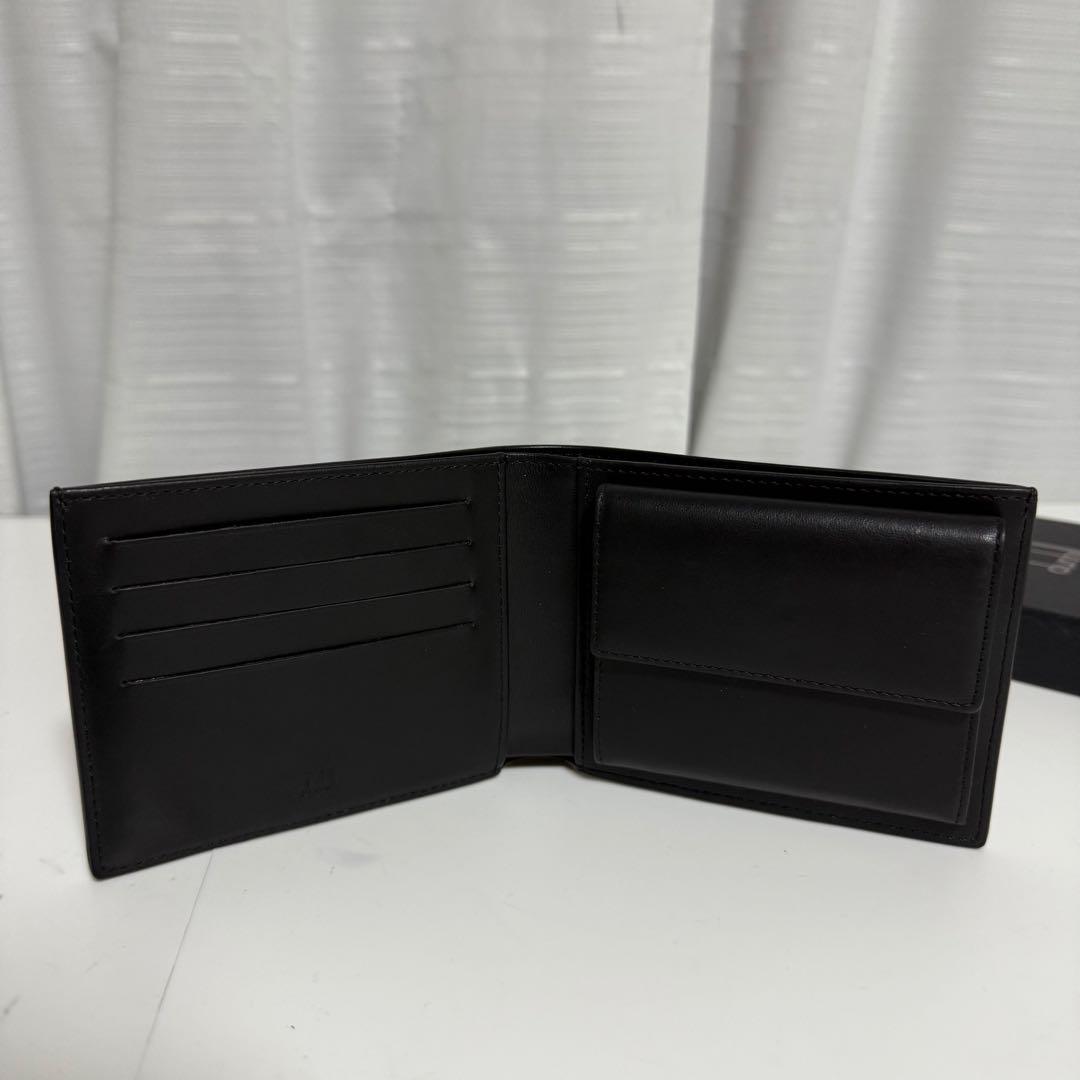 ⭐️未使用級⭐️ ダンヒル　アボリティーズ　二つ折り財布　ビルフォード　ブラック