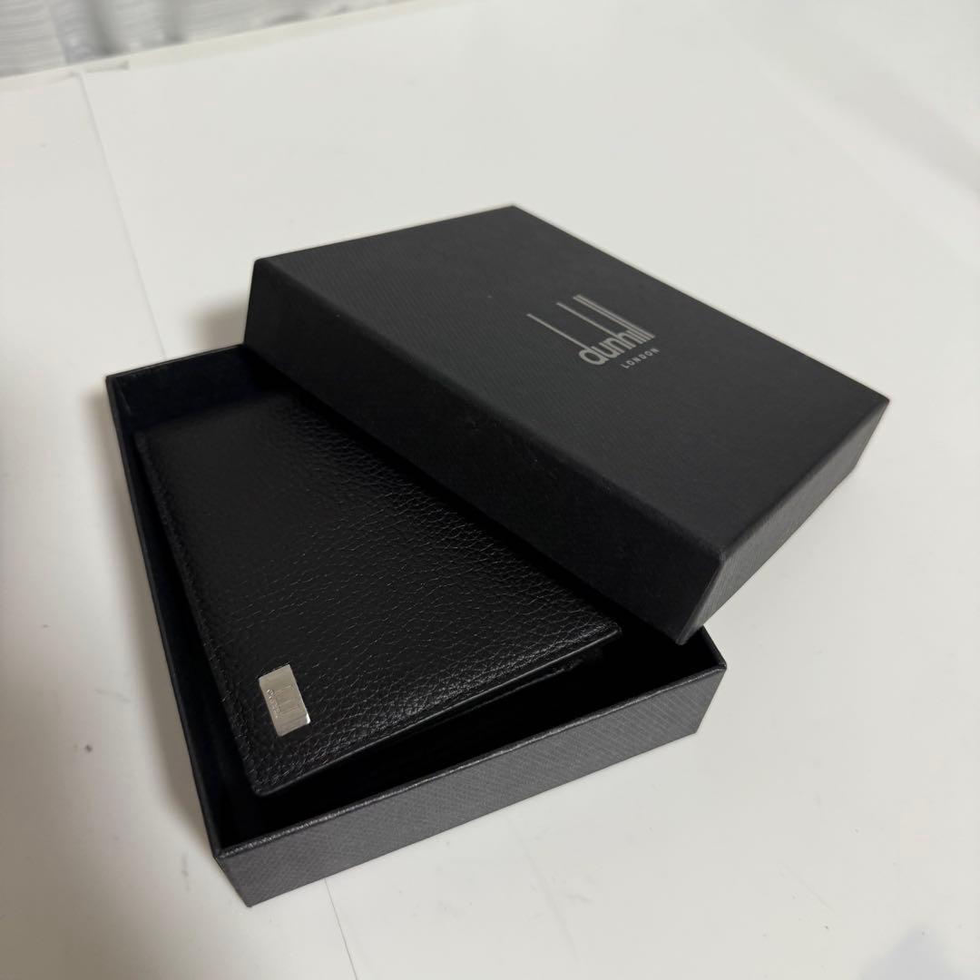 ⭐️未使用級⭐️ ダンヒル　アボリティーズ　二つ折り財布　ビルフォード　ブラック