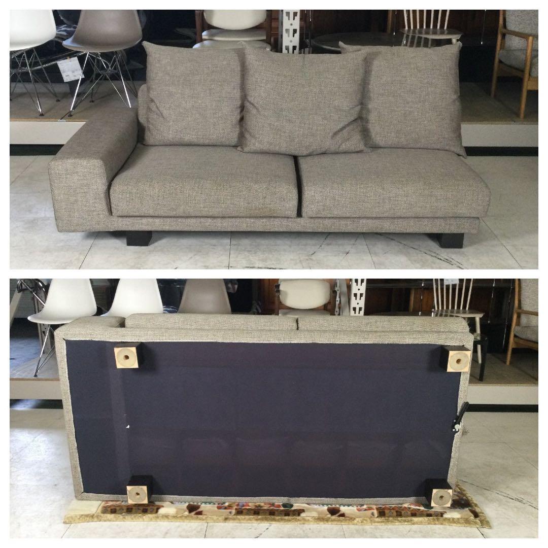 NOYESノイエス Decibelデシベル ワイド3人掛け カウチソファセット