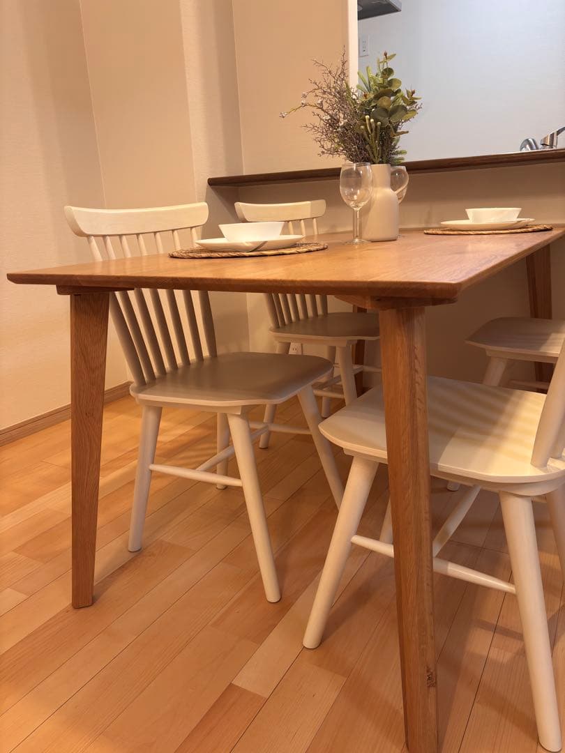 週末限定セール【福岡市内引取限定】ダイニングテーブル、椅子セット