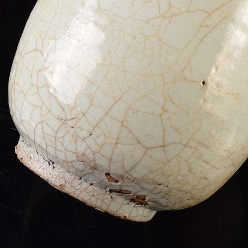 朝鮮美術　李朝　高麗白磁　徳利　V　R7998